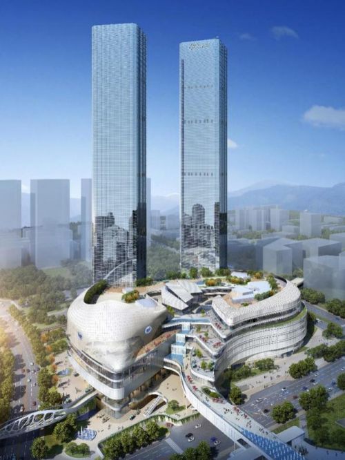 西南商业体标杆:贵阳花果园"海豚广场"颜值曝光
