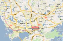 深圳中心·天元位置交通图