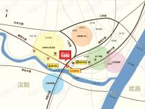 南国大武汉SOHO位置交通图