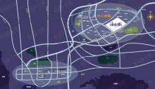 海航城位置交通图