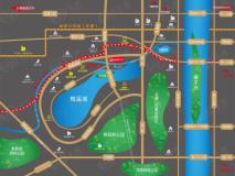 华伟梅溪湖广场位置交通图