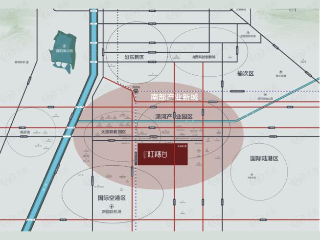 天禄堂•红禧台位置交通图