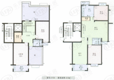 锦灏佳园房型: 复式;  面积段: 206 －231 平方米;
户型图