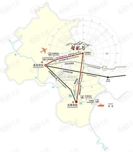 盘龙谷文化城位置交通图