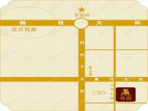 三江尊园位置交通图