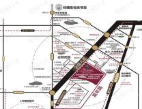 重庆棕榈泉国际中心位置交通图