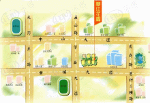 华江花园位置交通图