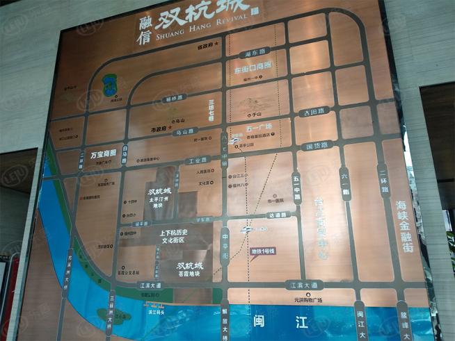 融信双杭城锦里元宝铺位置交通图