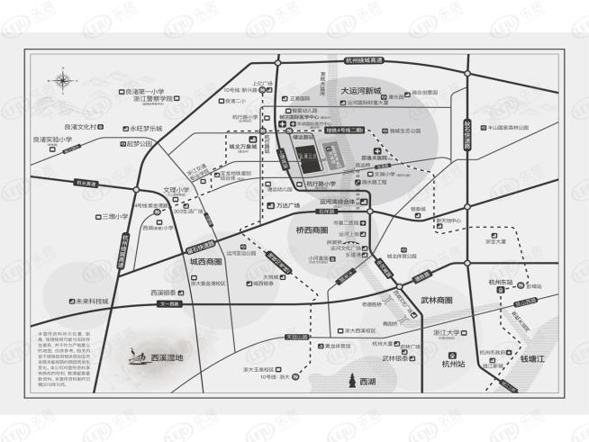 德信大家运河云庄（备案名：望运河云庄）位置交通图