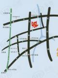 红枫苑四期位置交通图