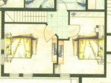 宏都筑景二期复式上层2室户型图