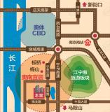 南京绿地国际花都位置交通图