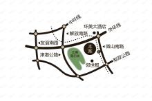 天津富力桃园位置交通图