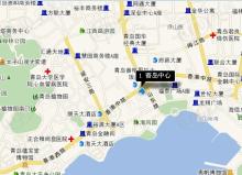 中铁青岛中心位置交通图