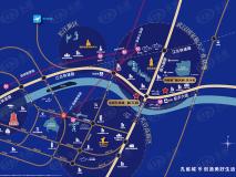 北辰孔雀城航天府位置交通图