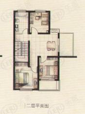 南洋瑞都房型: 双联别墅;  面积段: 230 －231 平方米;
户型图