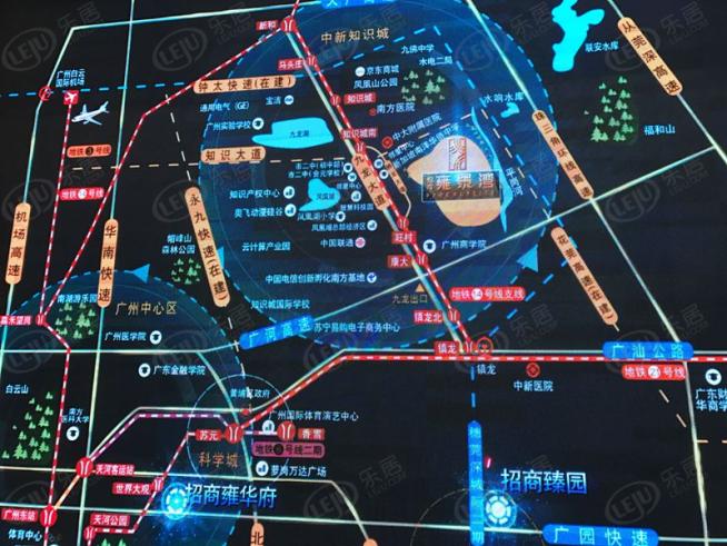 招商·雍景湾位置交通图