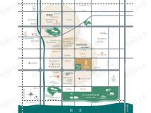 雅居乐·万科 中央公园位置交通图