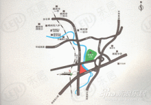 爱莲名城位置交通图